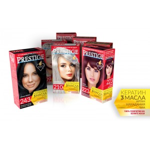 Трайна крем боя за коса с 3 масла - 36 цвята Prestige – Rosa Impex